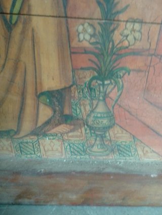 Cuadro antiguo religioso