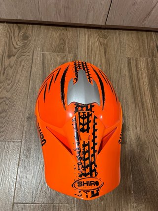 Casco Motocross/Enduro SHIRO Naranja