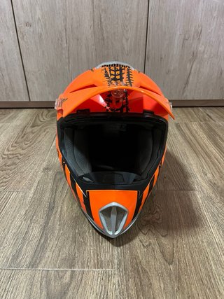 Casco Motocross/Enduro SHIRO Naranja