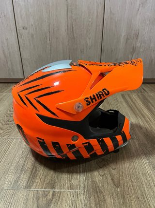 Casco Motocross/Enduro SHIRO Naranja