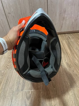Casco Motocross/Enduro SHIRO Naranja