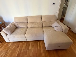 Sofá Chaise Longue Ikea Eskilstuna Beige