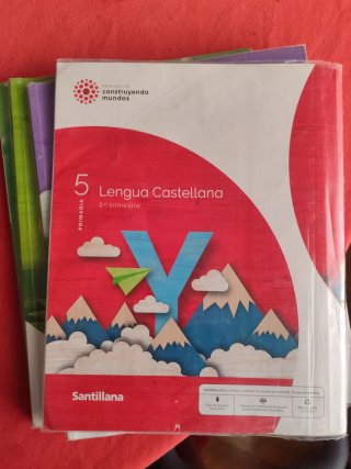 Libro lengua castellana 3 trimestre 5 primaria