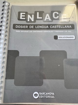 Dosier ejercicios de lengua castellana bachillerat