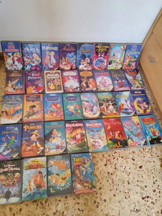 Lote 36 Películas Disney VHS Originales