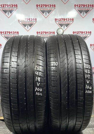 255 45 19 V PIRELLI RUEDA AL 90% VIDA UTIL
