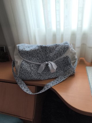 Bolsa cambiador bebé floral