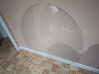 Cristal para mesa redonda 90cm