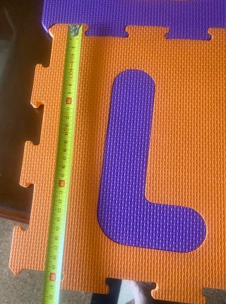 Suelo Puzzle Foam Letras y Números
