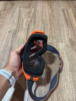 Gafas Fox Racing Naranja y Negro