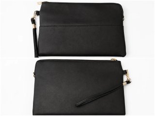 Bolso de mano negro