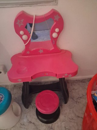 Tocador infantil maquillaje con luz y musica