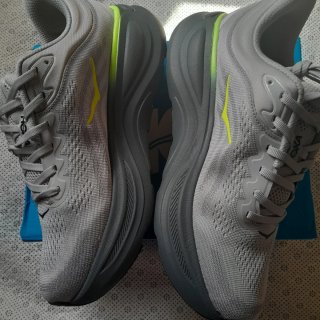 Hoka Bondi 9 Gris/Verde