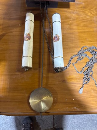 Reloj de Pared Diehl con Pesas y Péndulo
