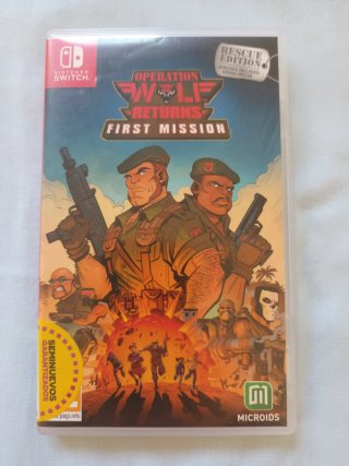 Operation Wolf Returns: First Mission Nintendo Swi