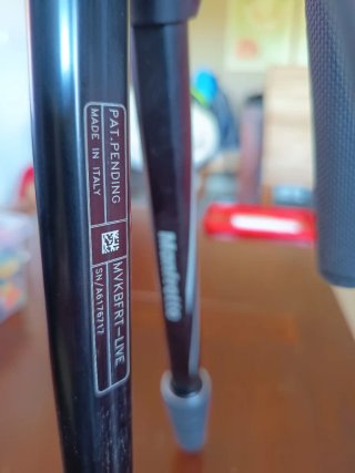 Trípode Manfrotto befree live