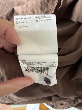 Vestido Burberry London Marrón