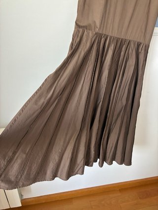 Vestido Burberry London Marrón