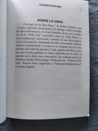 Psicología de los siete rayos o sobre la conducta