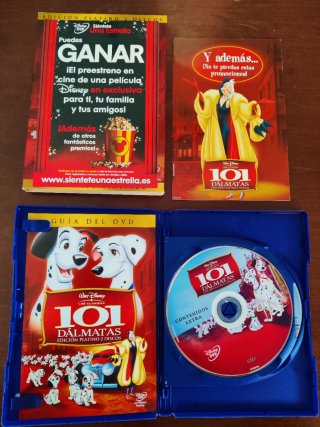 101 Dálmatas Edición Platino 2DVDs Disney Original