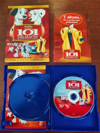 101 Dálmatas Edición Platino 2DVDs Disney Original