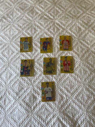 Lote 6 cromos Adrenalyn XL temporada 23-24