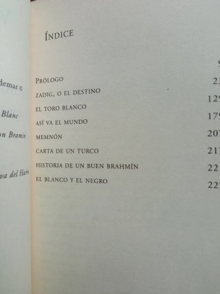 Zadig, o el Destino y otros cuentos orientales