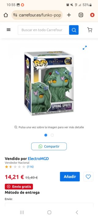 Funko Pop! Pocket Fantasia 2000 Spring Sprite