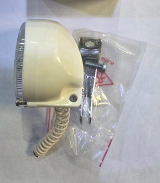 Faro Rinder 134 Blanco Bicicleta Clásica Dinamo