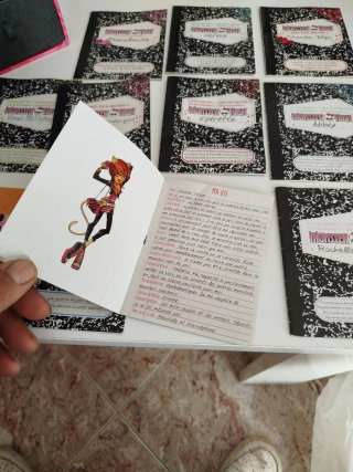 Monster High Caja y Diarios