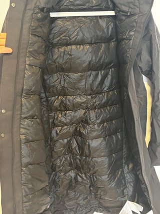 Parka Patera Arc'teryx Negra plumas y goretex