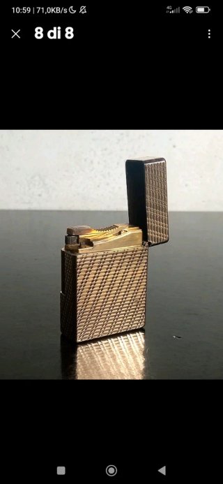 Accendino S.T. DuPont Ligne 1 Piccolo Paris oro