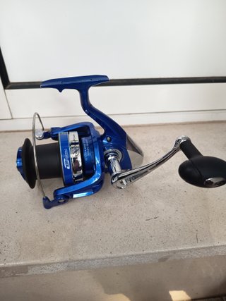 Carrete de pesca Cinnetic Blue Win DS Surf 7000 HS