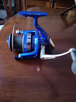 Carrete de pesca Cinnetic Blue Win DS Surf 7000 HS