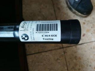 Parachoques BMW E46 Touring Pack M a reparar