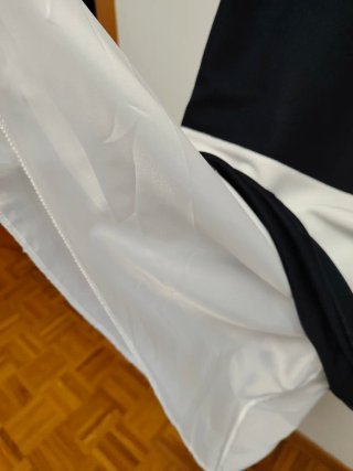 Vestido Desastre Rayas M/38 Nuevo
