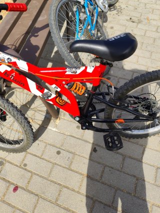 Bicicleta Infantil 20 Pulgadas Roja