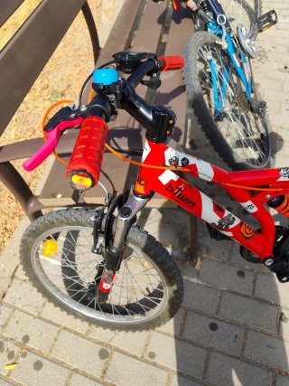 Bicicleta Infantil 20 Pulgadas Roja
