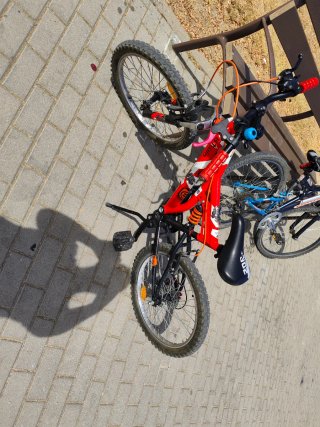 Bicicleta Infantil 20 Pulgadas Roja