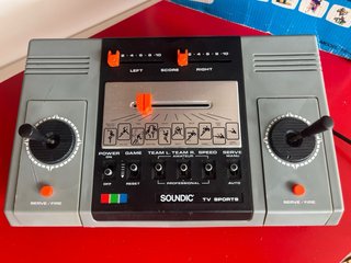 Consola Videojuegos Vintage Soundic TV Sports
