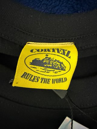 Camiseta Corteiz Negra Talla M