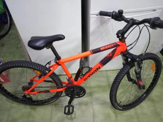 Bicicleta B'Twin 24 Naranja