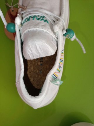 Zapatos Pitas Blancos Talla 36