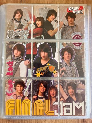 Carpeta Coleccionista Camp Rock Panini