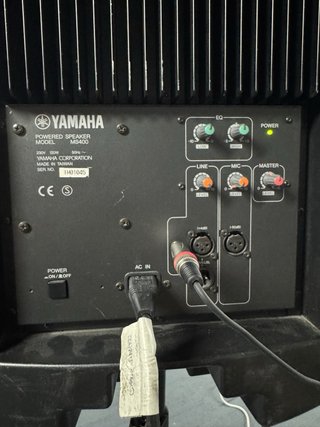 Pareja Altavoces Yamaha MS400