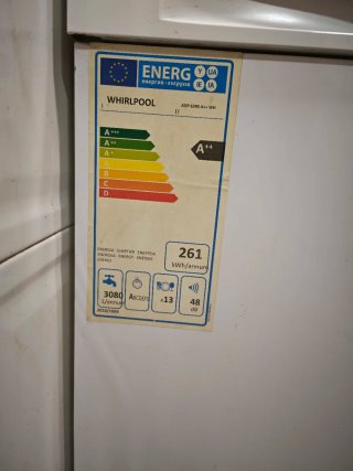 Lavavajillas Whirlpool Blanco 60cm A++