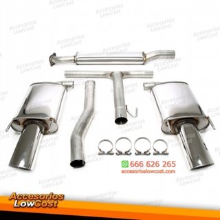 Sistema de escape TA Technix Duplex de acero inox