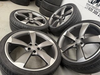 Juego llantas Originales Audi modelo rotor