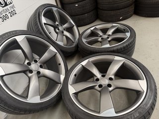 Juego llantas Originales Audi modelo rotor