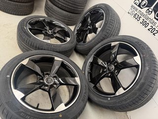 Juego llantas Originales Audi modelo rotor